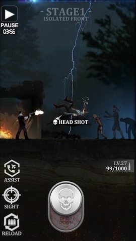 Screenshot 2: Zombie Sniper:Survive shooting game
