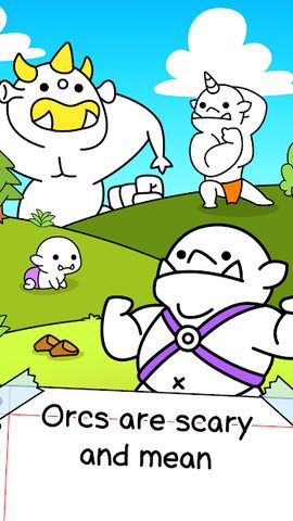 Screenshot 1: Orc Evolution: Create Monsters