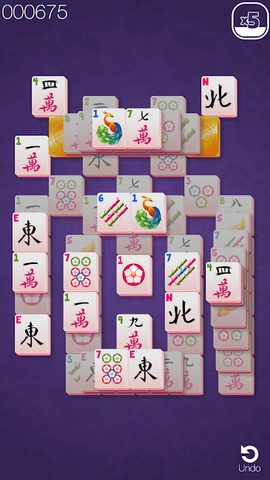 Screenshot 1: Gold Mahjong FRVR - The Shanghai Solitaire Puzzle