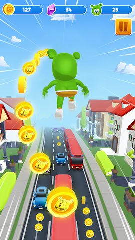 Screenshot 1: Gummy Bear Run: Endless Runner