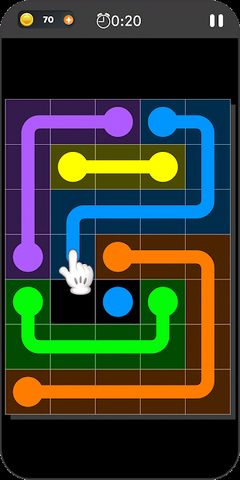 Screenshot 1: Knots - Line Puzzle Game