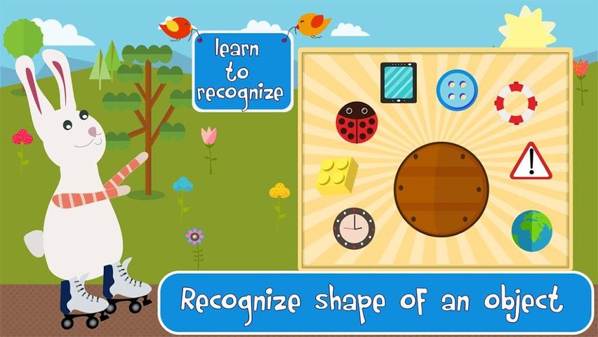 Screenshot 3: Shapes and colors for Kids
