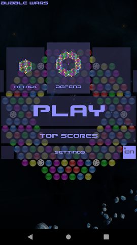 Screenshot 1: Bubble Wars