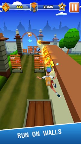 Screenshot 1: Parcel Rangers - Running Game 3D