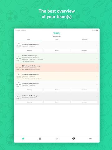 Screenshot 9: Teamy: app for sports teams