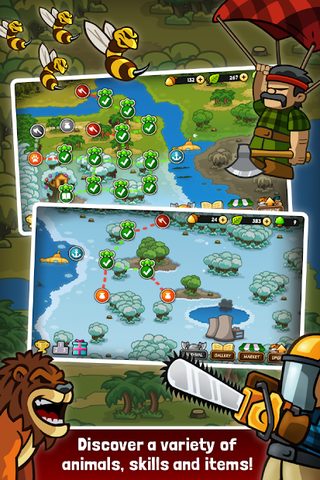 Screenshot 2: Lumberwhack: Defend the Wild