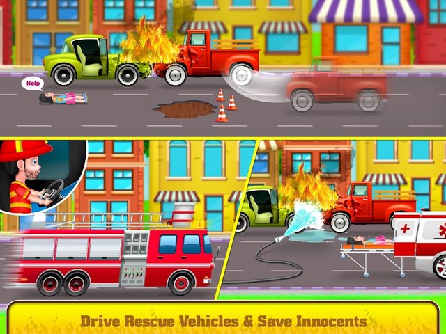 Screenshot 12: Firefighter Fire Rescue game