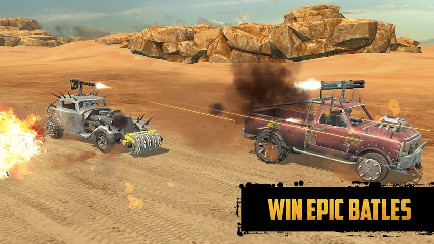 Screenshot 1: Battle Cars: Crossout Road