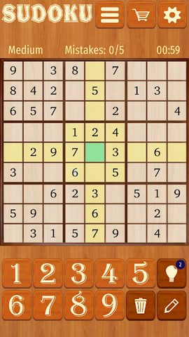 Screenshot 1: Sudoku classic puzzle game