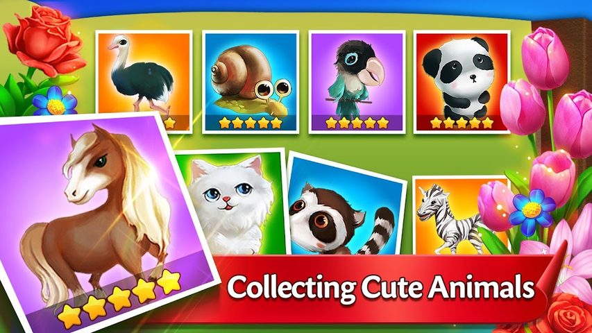 Screenshot 3: Solitaire Garden TriPeak Story