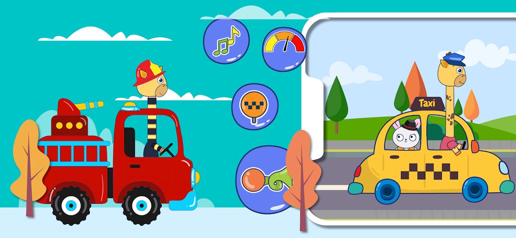 Screenshot 2: EduKid: Educational Car Games for Boys & Girls