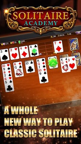 Screenshot 1: Solitaire Academy