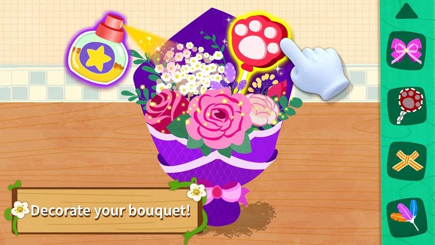 Screenshot 11: Little Panda's Flowers DIY