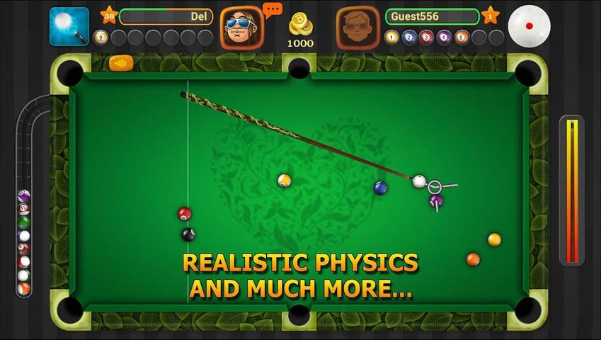 Screenshot 1: Billiards Pool Arena