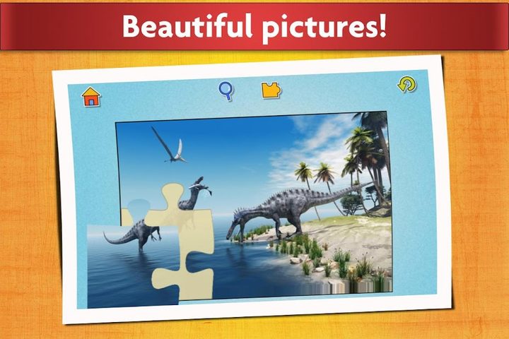 Screenshot 5: Dinosaurs Jigsaw Puzzles Game - Kids & Adults