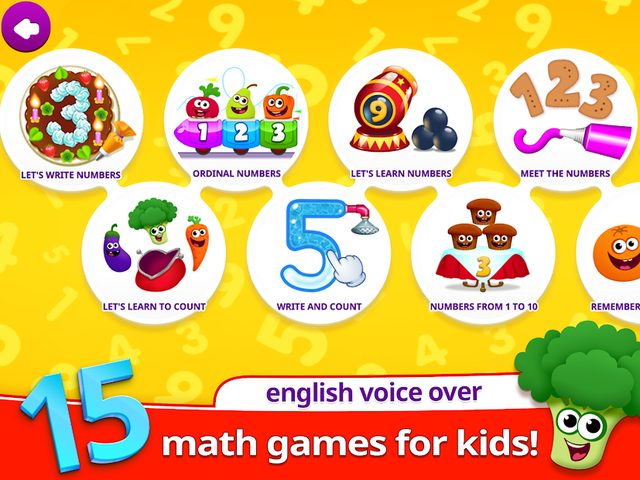 Screenshot 13: Funny Food 123! Kids Number Games for Toddlers