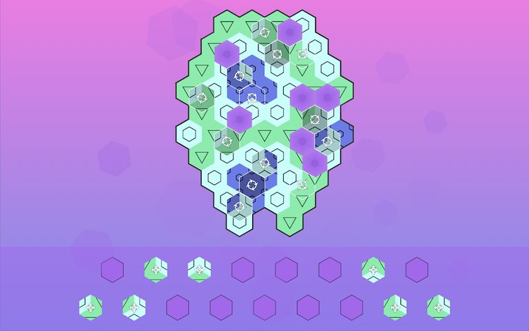 Screenshot 7: Aurora Hex - Pattern Puzzles
