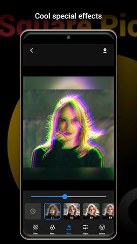 Screenshot 5: Photo Editor Pro - Square Pic