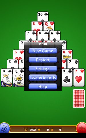 Screenshot 3: Classic Pyramid Solitaire Free