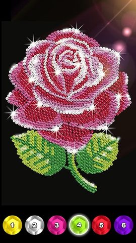 Screenshot 8: Diamond Coloring - Sequins Art & Paint by Numbers