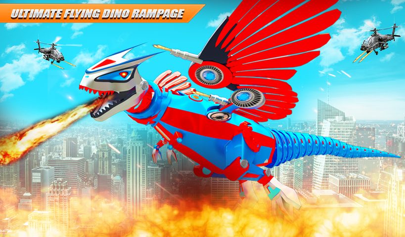 Screenshot 6: Dino Transform Robot Car Game