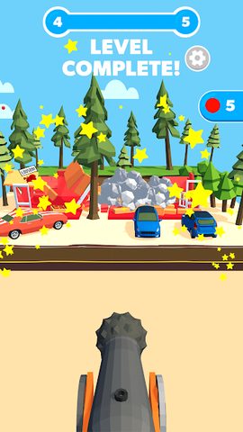 Screenshot 3: Slingshot Smash－Shooting Range