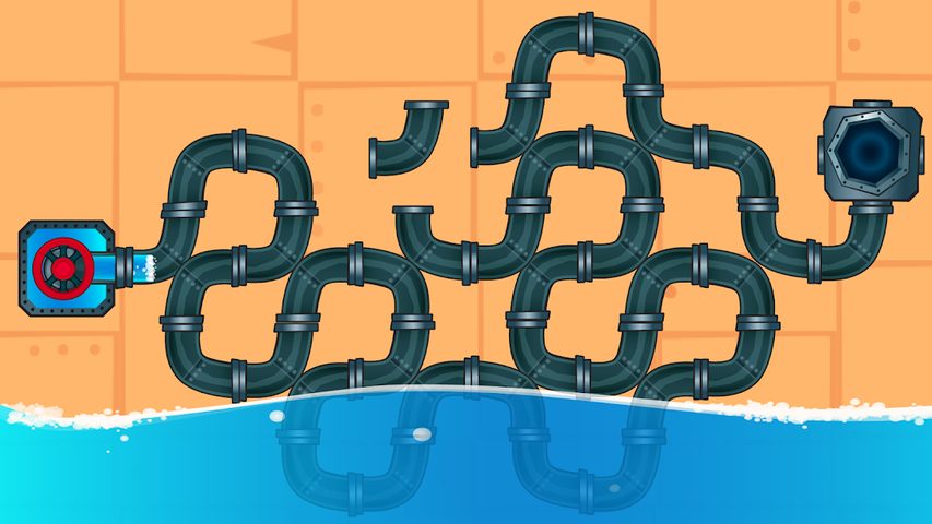 Screenshot 5: Water Pipes