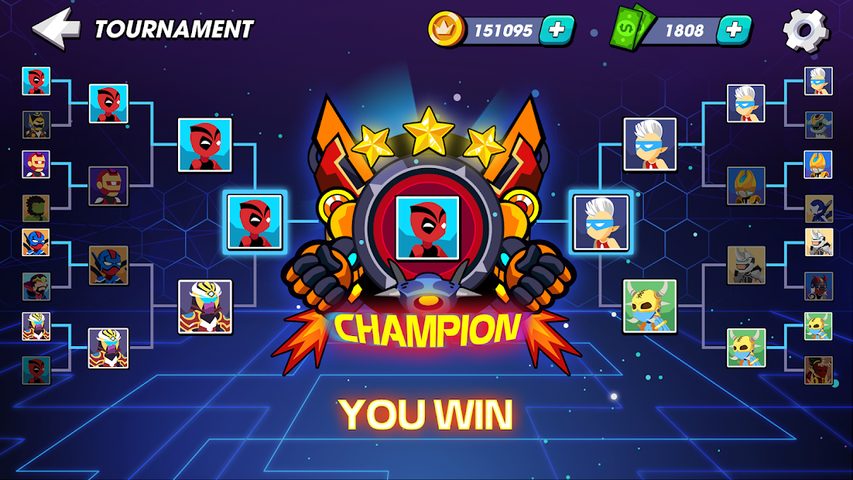 Screenshot 6: Stickman Fighter Infinity - Super Action Heroes
