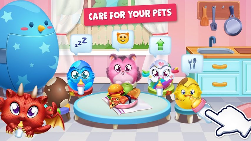 Screenshot 1: Towniz: Virtual Pet Puppy Game