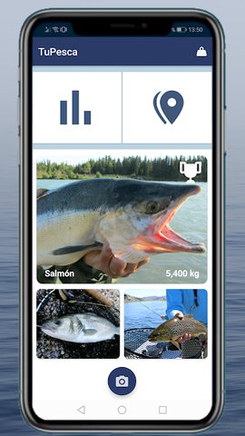 Screenshot 1: TuPesca - Fisherman's journal