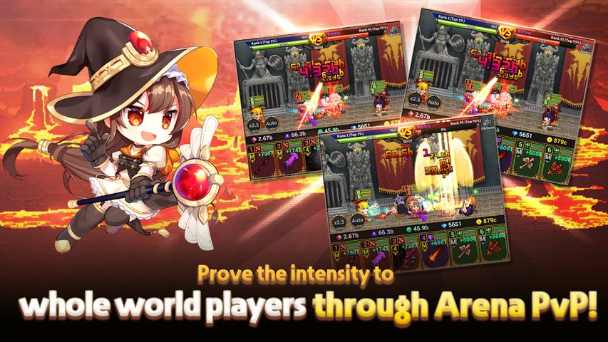 Screenshot 3: Weapon Heroes : Idle RPG