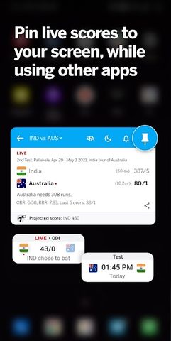 Screenshot 16: ESPNCricinfo - Live Cricket Scores, News & Videos