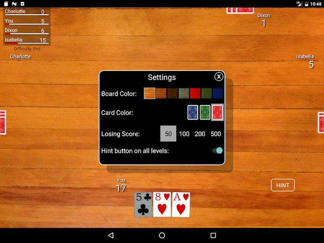 Screenshot 16: Hearts Card Classic