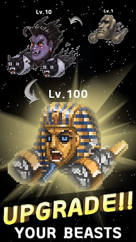 Screenshot 4: World Beast War: idle merge game