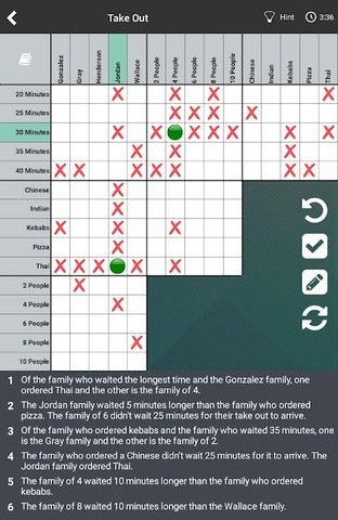 Screenshot 9: Logic Puzzles Daily - Solve Logic Grid Problems