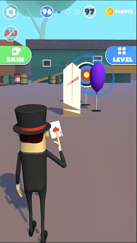 Screenshot 20: Card Throwing