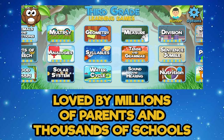 Screenshot 4: Third Grade Learning Games