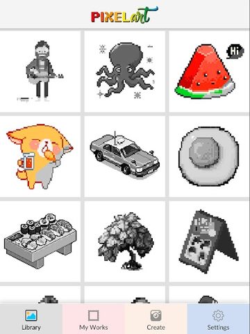 Screenshot 18: Pixel Art 2021 - Colour by Numbers
