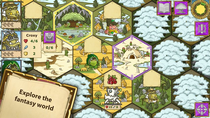Screenshot 2: Griblers - rpg offline turn ba