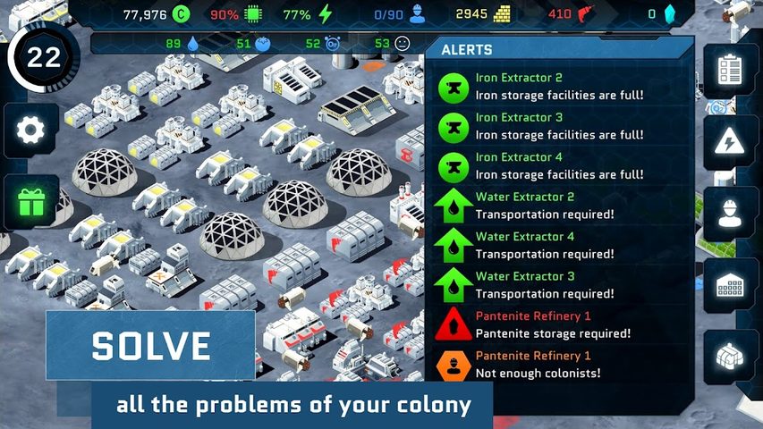 Screenshot 2: Pantenite Space Colony