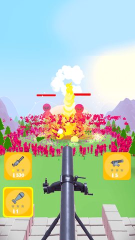 Screenshot 1: Crowd Defense