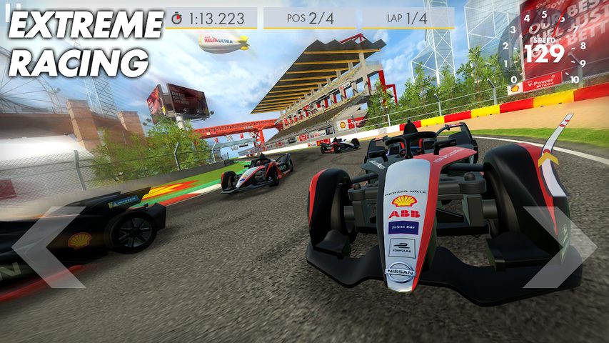 Screenshot 1: Shell Racing