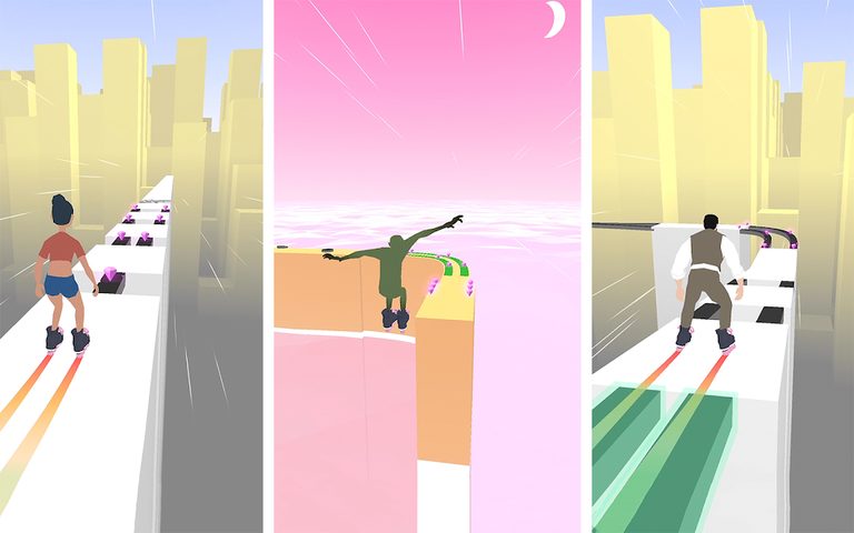 Screenshot 16: Sky Roller: Rainbow Skating