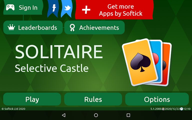 Screenshot 16: Selective Castle Solitaire