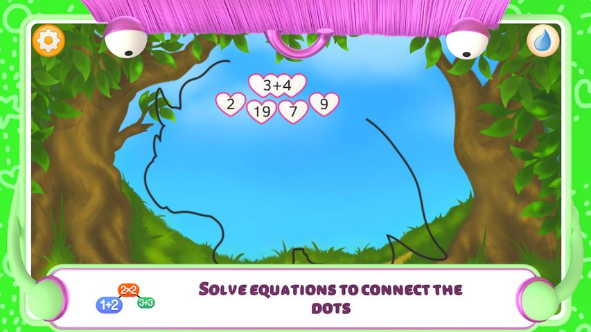 Screenshot 5: Connect the Dots  - Dinosaurs
