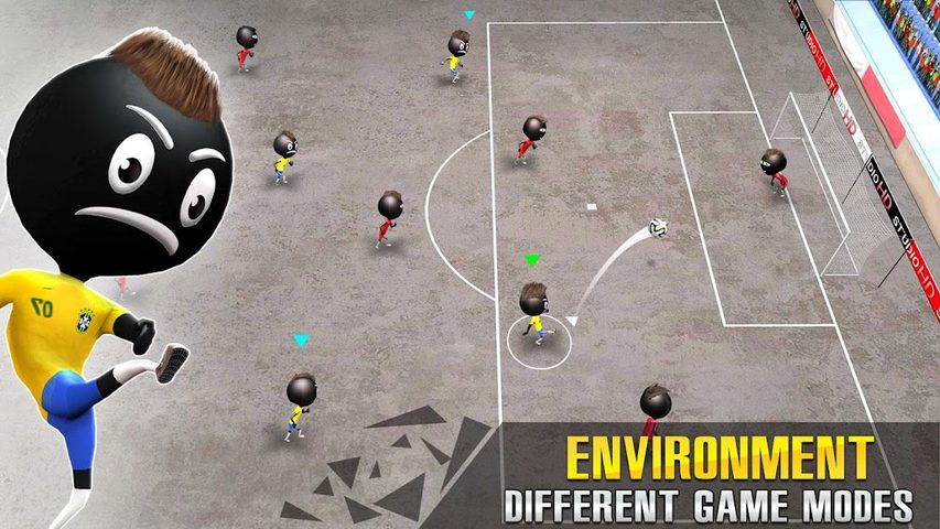 Screenshot 4: Stickman Football Kick Stars