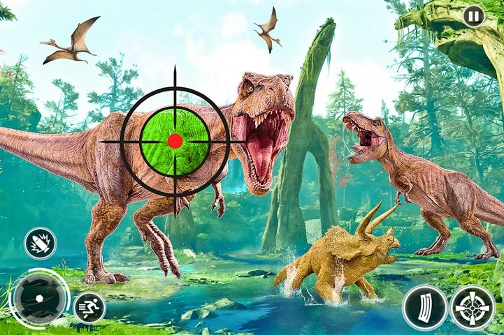 Screenshot 2: Angry Dinosaur Hunter Sim