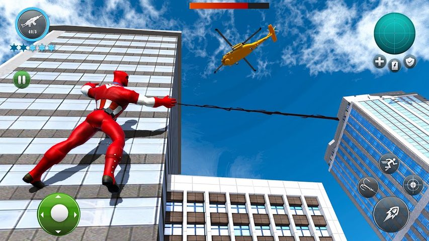 Screenshot 2: Miami Robot Spider Hero: City Gangster Games 2021
