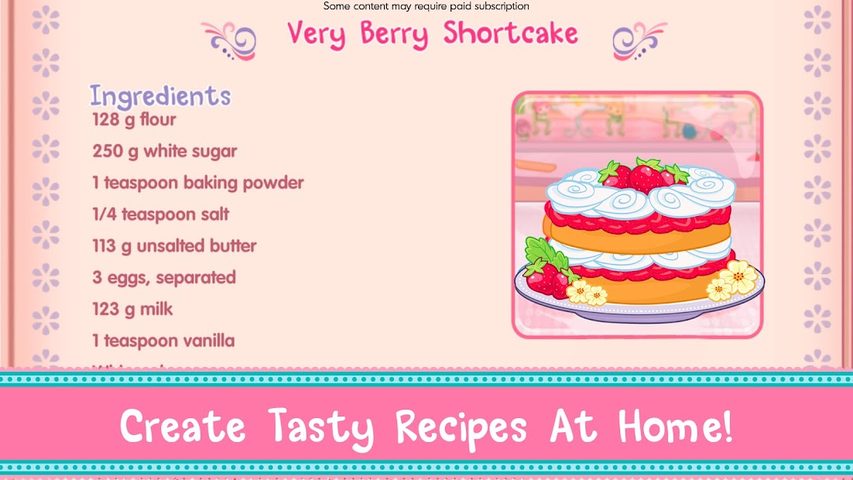 Screenshot 4: Strawberry Shortcake Bake Shop