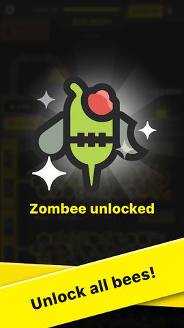 Screenshot 1: Idle Bee Factory Tycoon